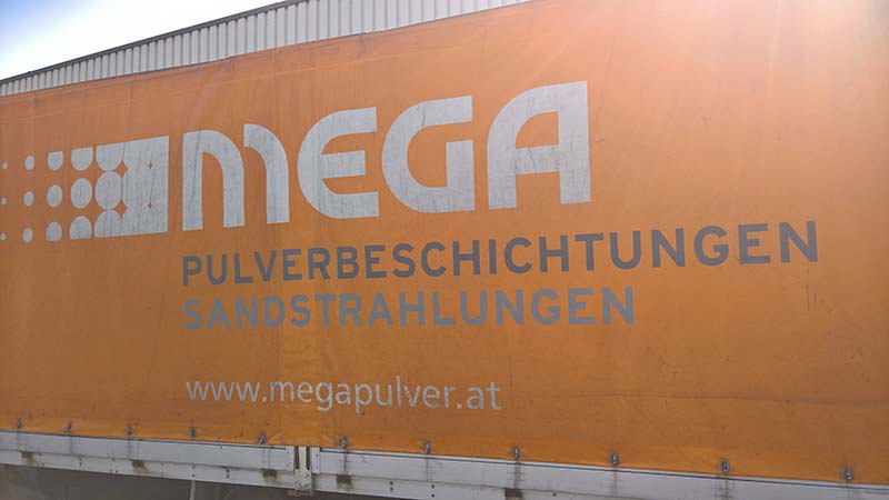 MEGA Pulverbeschichtungen GmbH in Schwarzach